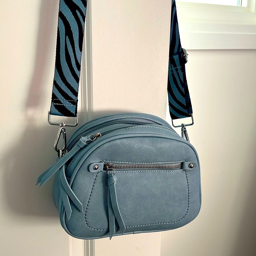 Beautiful Powder Blue Handbag